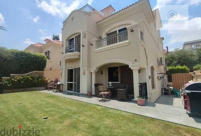 villa 239m for sale in la vista new cairo with  DP/ 10% & installment 7 years 8