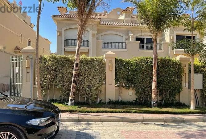 villa 239m for sale in la vista new cairo with  DP/ 10% & installment 7 years 10