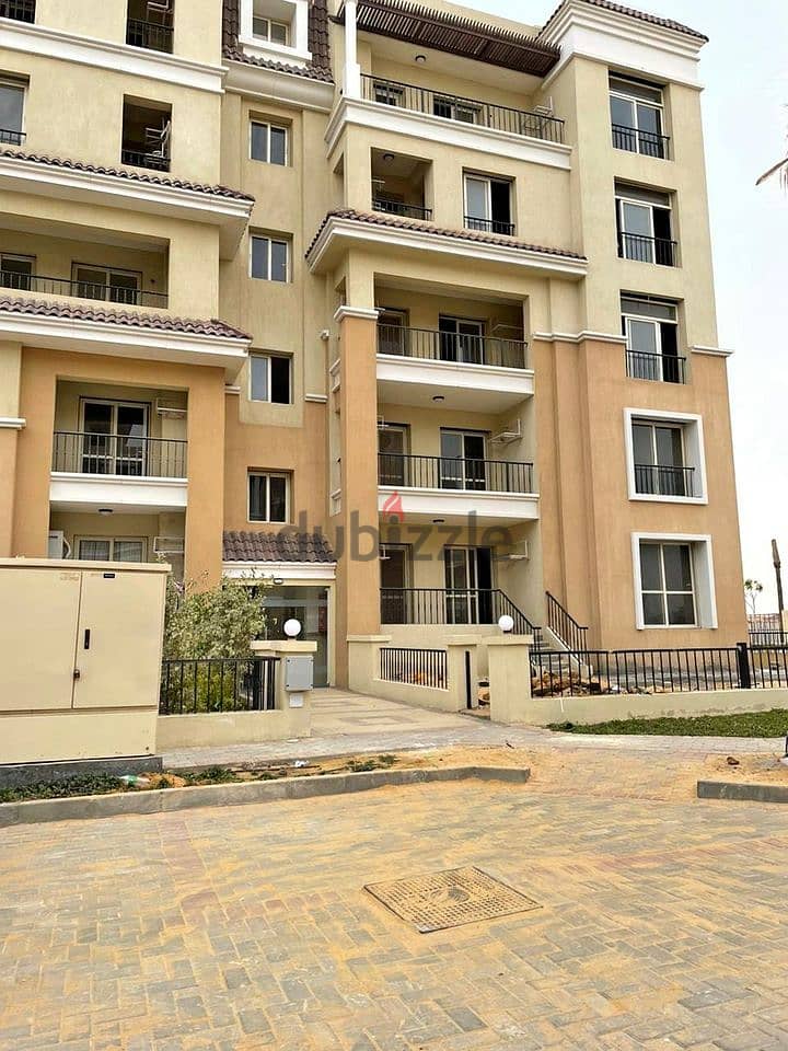 Duplex 225 sqm with roof 125 sqm (penthouse) with view over landscape in Taj City 2