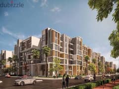 Own a distinctive apartment in Hap Town Compound in Mostaqbal City