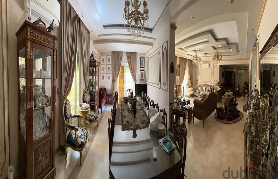Villa in Le Rois Compound New Cairo, super luxurious finishing, in front of the American University 5