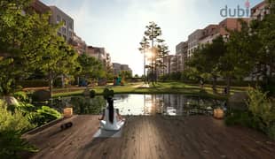 شقة للبيع 169 متر مقدم 475 الف اقساط علي 7 سنين في كموند اشجار سيتي في اكتوبر مرحلة جديدة جاردن جيت  Garden Gate - Ashgar City