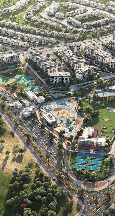 Apartment 108m for sale In hydepark greens new cairo 2