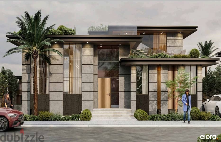 Town House Villa For Sale in Zayed DP 5% over 8 Y فيلا تاون هاوس بمقدم 800 ألف في الشيخ زايد بالقسط 3