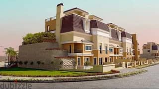 S Villa with garden in Sarai  mostakbal city 260. M  Delivered , for sale with a great price 0