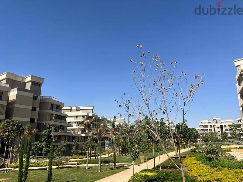 Apartment fully finished with amazing garden for sale in Sky Condos - Villette 2