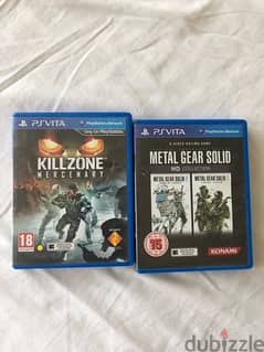 Psvita video games | Killzone mercenary and Metal Gear Solid