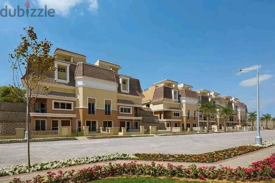 Villa for sale, 239m, in Sarai Compound, RAI phase, directly on the Suez Road 2