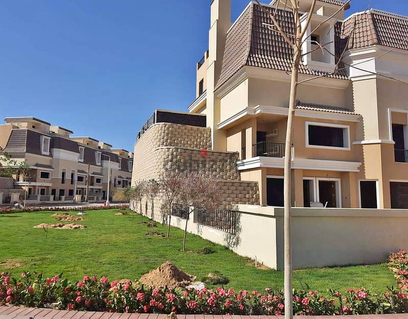 Villa for sale, 239m, in Sarai Compound, RAI phase, directly on the Suez Road 5