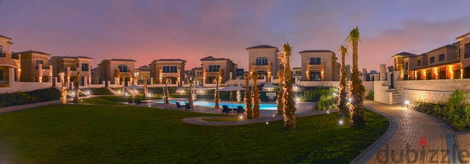 Standalone villa for sale in Stone Park New Cairo 515m with installments ستاند الون فيلا للبيع 515م في ستون بارك التجمع الخامس باقساط 7 سنين 13
