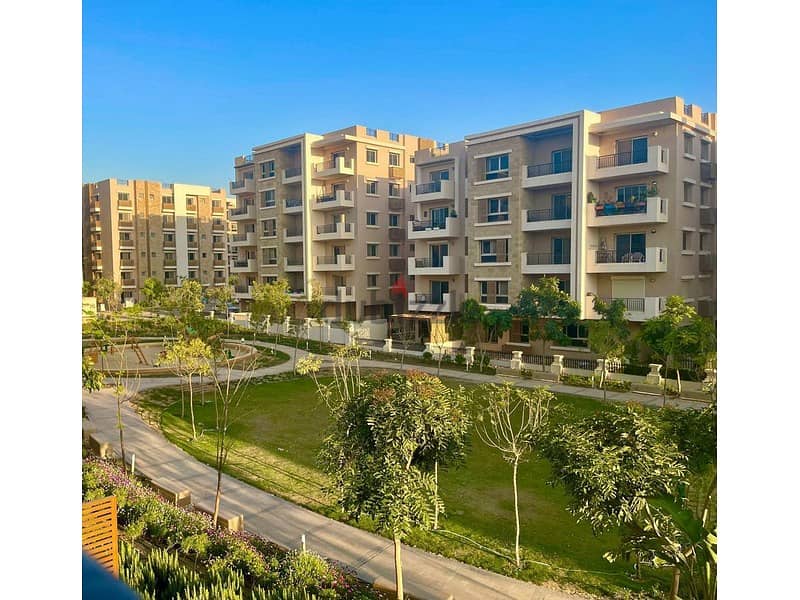 3-room apartment for sale directly on Suez and Al-Rehab Road in Taj City, Fifth Settlement, with a 10% down payment 10