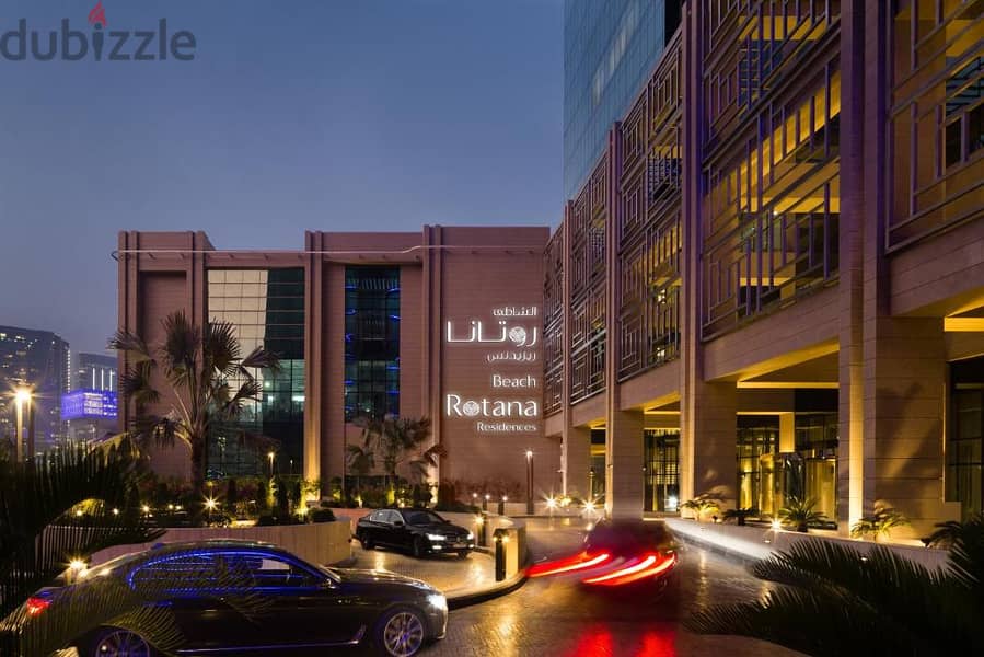Hotel Apartment for sale in Rotana Hotel Fifth Square Compound Al Marasem Fifth Settlement Fully finished with AC's Installments Over 2028 2