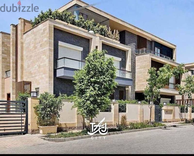 Duplex Villa 209m for sale in Taj city New Cairo 1