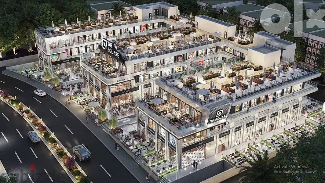 Shop for sale in Shorouk, directly from the owner, 42m, The Square Mall, in installments  محل للبيع في الشروق من المالك مباشره 42 م 1