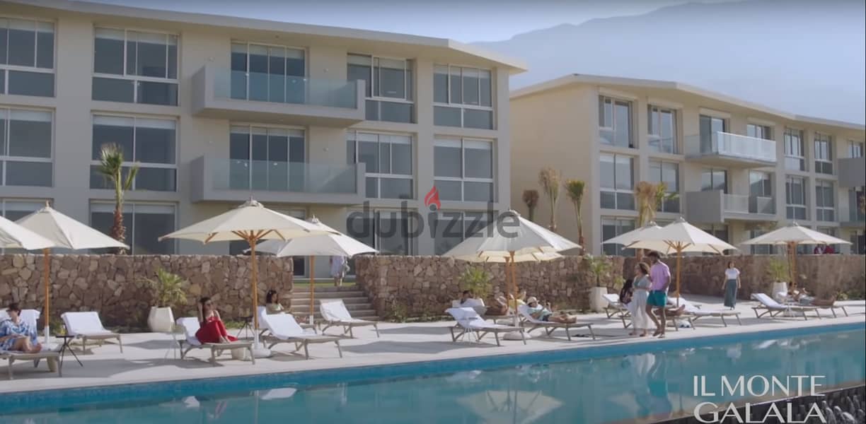 Chalet Service Apartment fully finished ultra-modern in Ain Sokhna | Il Monte Galala | with hotel fully services sea view with only 700k down payment 6