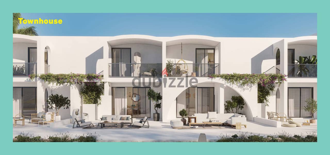 "7 years installment with 10% down payment, a chalet in Salt compound, Ras El Hekma, on the Alexandria-Matrouh road, and 3 minutes to the Dabaa road. 5