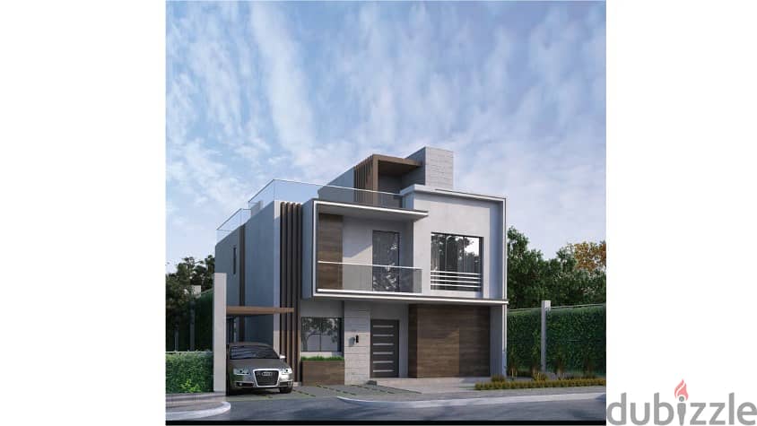 10% down payment for a twin house villa with a private garden at the price of an apartment in Park Valley Oasis Compound 10