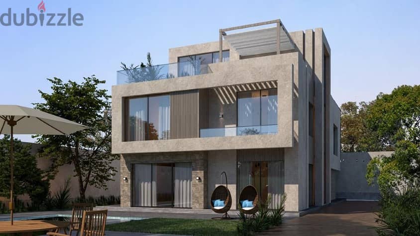 10% down payment for a twin house for sale in Sheikh Zayed in 10 years installments 1