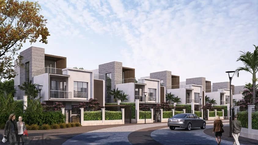 10% down payment for a twin house for sale in Sheikh Zayed in 10 years installments 2