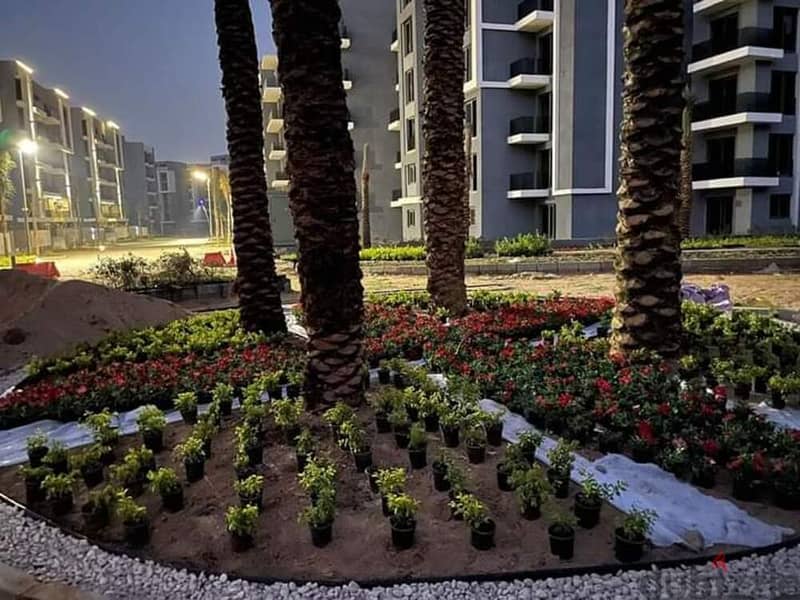 Own an apartment in a garden in the most prestigious compound in October Gardens, “Sun Capital”, with a 10% down payment 7