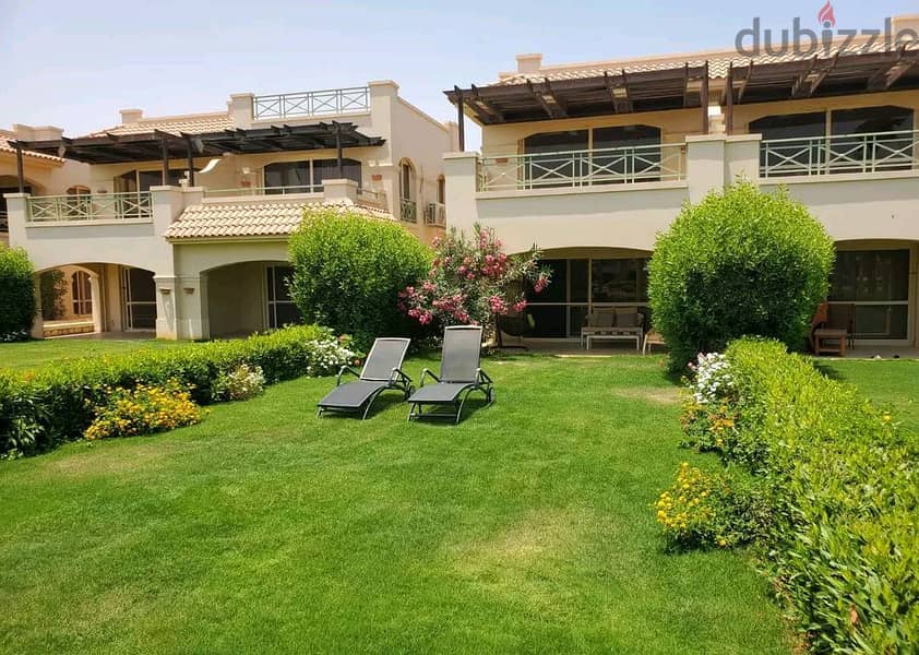 For sale chalet 150m Prime Location for the sea, immediate receipt finished in La Vista Ain Sokhna with installments 1