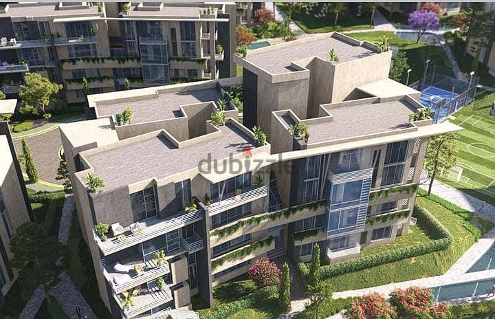 Apartments for sale in Leaves Al Attal Compound in installments    170 square meters 4