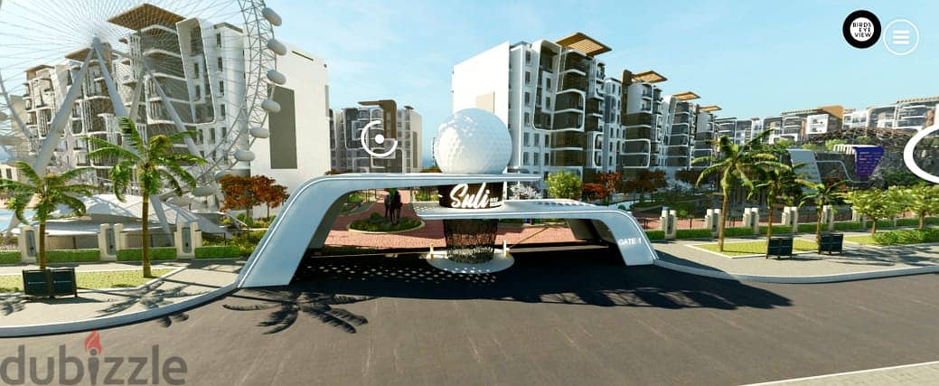 155 sqm apartment with a 19% discount in the heart of R8 zone in Suli Golf Compound, New Administrative Capital 5