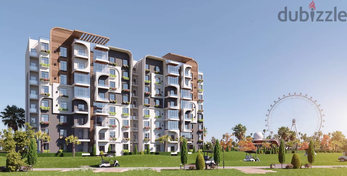 155 sqm apartment with a 19% discount in the heart of R8 zone in Suli Golf Compound, New Administrative Capital 7