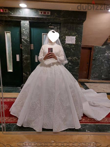 فستان زفاف للبيع هاند ميد 5