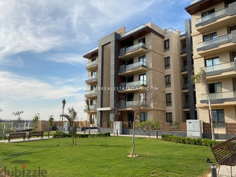 Apartment 122 sqm, finished, with a view garden, in the Fifth Settlement, Azad New Cairo, directly behind the American University 6