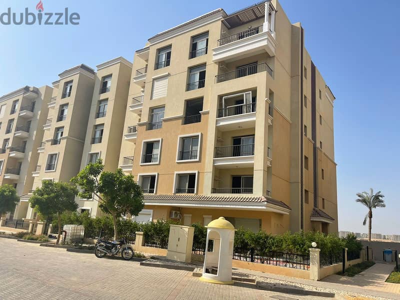 With just a down payment of 772,000 EGP, own a 3-bedroom apartment next to Madinaty in Sarai Compound. 6