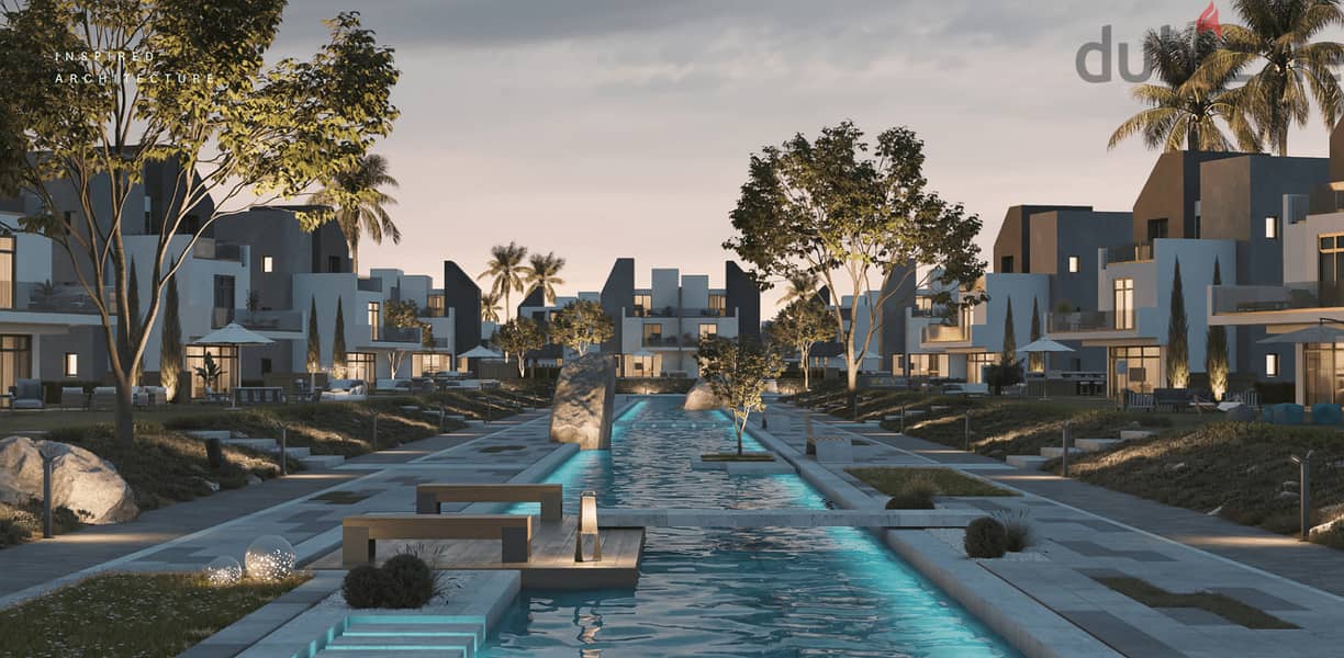 شقة 120م للبيع فى ريفيرز تطوير مصر زايد الجديدة قسط Rivers New Zayed 1