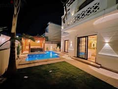villa 1100 m for sale in 5th settlement fully finished 0
