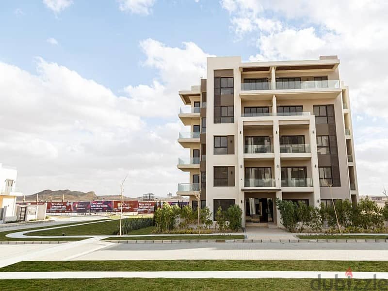Apartment 170 meters for sale, fully finished, in the Fifth Settlement, in The Address East Compound Ready To Move A distinctive view of the landscape 1