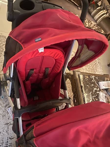 chicco twin stroller 3