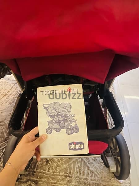chicco twin stroller 5