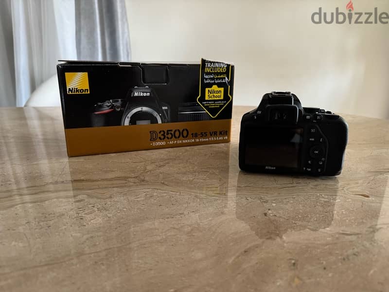 New Nikon Camera D 3500  18-55 mm VR Kit  Additional lens 3