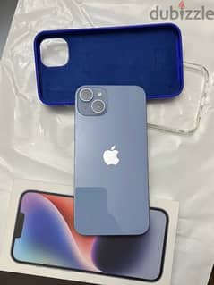 iPhone 14 plus blue color 128 G