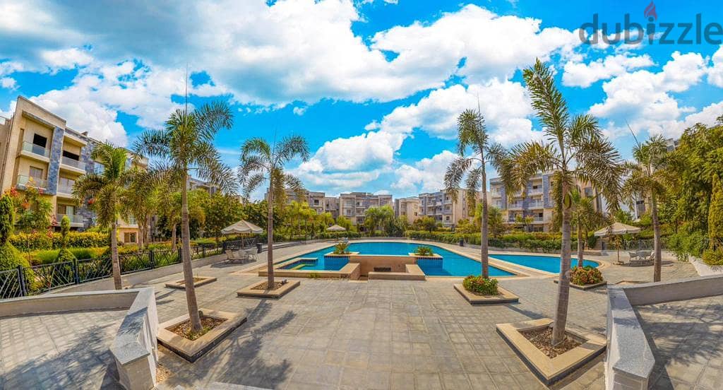3-room apartment with private garden, immediate receipt, in the heart of Golden Square, minutes from the AUC, installments over 5 years 6