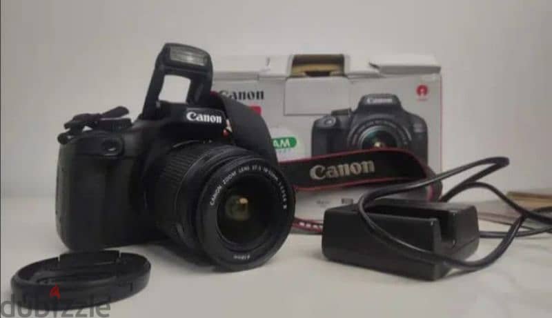 كاميرا Canon EOS 4000D بحالة الجديد وبكل مشتملاتها لم تستعمل الا قليل 3