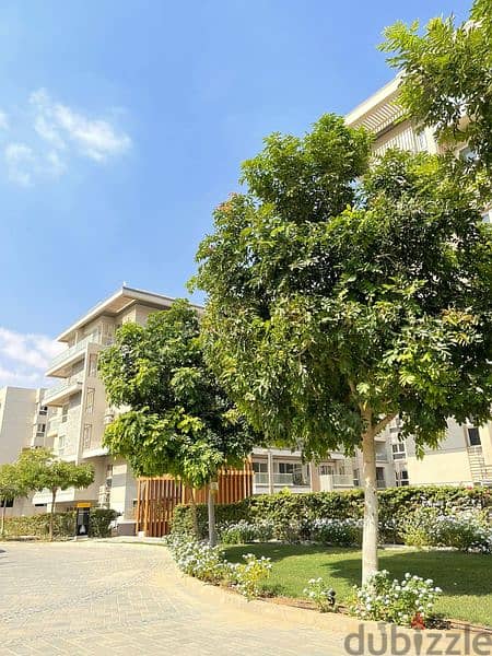 Apartment for sale, immediate receipt, area of 195 meters + garden 45 meters, in a prime location in Mountain View i City October 2