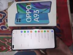 موبايل Oppo a93رام 8 وذاكره 128 السعر نهائي 3000 0