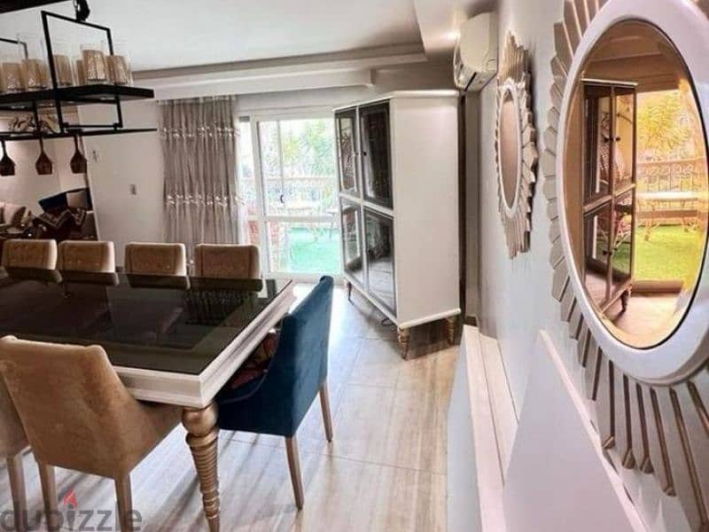A distinctive apartment for sale, finished with air conditioners, in comfortable installments, in the heart of the Fifth Settlement, directly in front 9