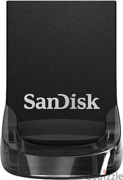 محرك أقراص محمول SanDisk Ultra Fit USB 3.2 سعة تخزين 128 جيجا بايت 0