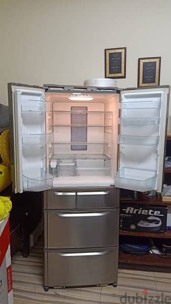 toshiba fridge 420 litre with ice maker 2