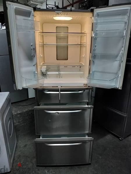 toshiba fridge 420 litre with ice maker 6