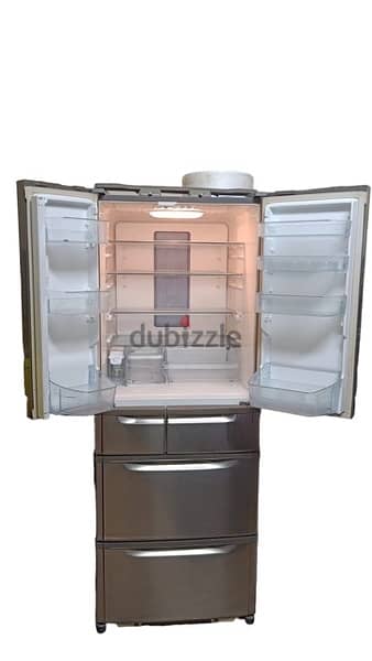 toshiba fridge 420 litre with ice maker 7