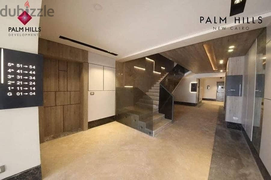 شقة للبيع ريسيل في بالم هيلز القاهرة الجديدة باقل من سعر الشركة Palm Hills New Cairo . 3
