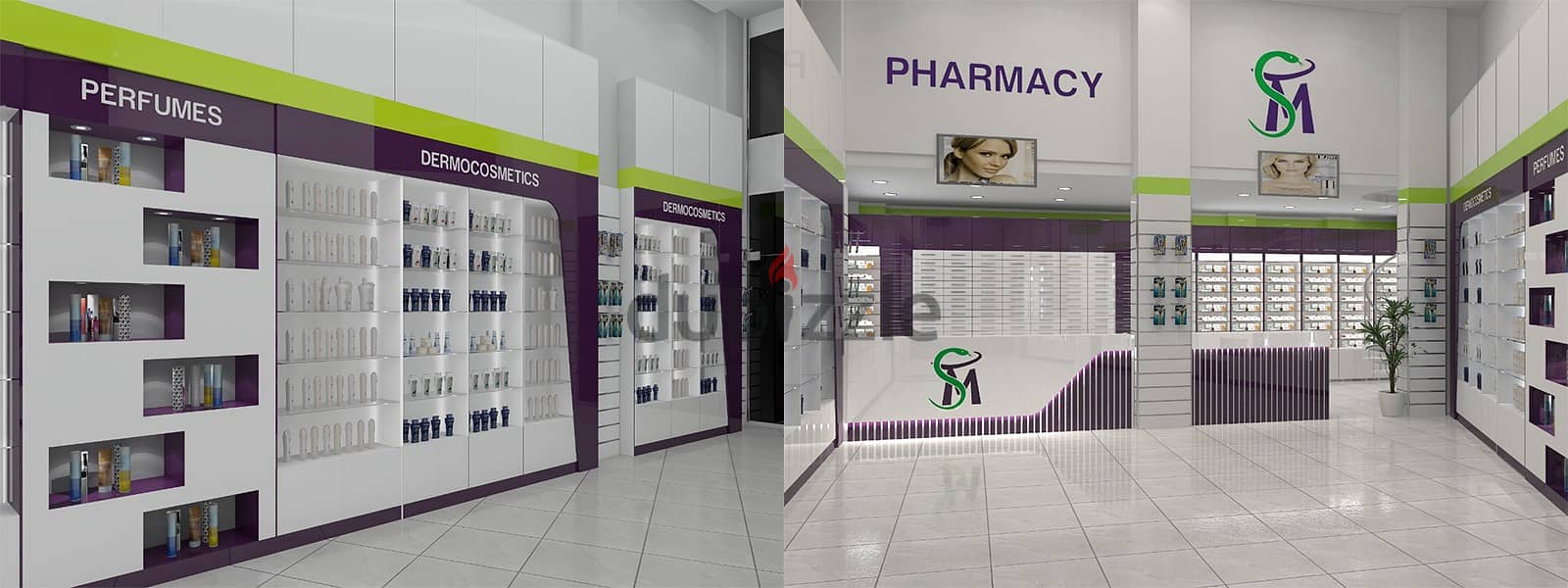 Pharmacy for sale on the Cairo-Alexandria Desert Road in New Sheikh Zayed, next to Sodic and Emaar, and in front of Sphinx Airport,over 9 years 11
