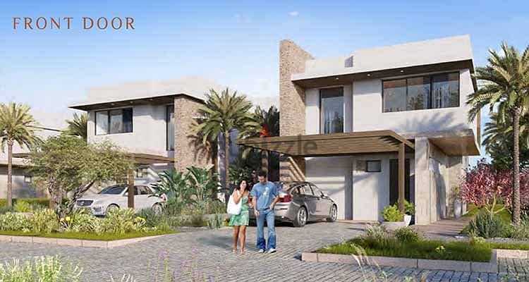 One-storey villa for sale 334 meters direct view in Silver Sands North Coast by engineer Naguib Sawiris in installments over 6 years 8
